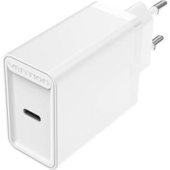 USB-C Wall Charger Vention FADW0-EU (20 W) White