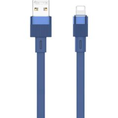 Cable USB-lightning Remax Flushing, RC-C001, 1m, (blue)