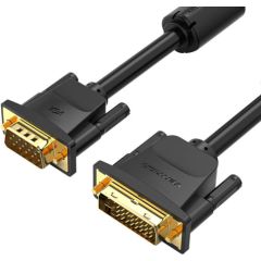 DVI(24+5) to VGA Cable 3m Vention EACBI (Black)