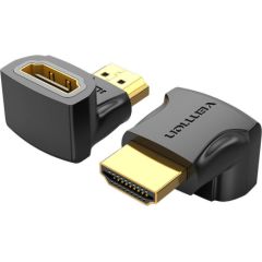 HDMI Adapter Vention AIOB0 90 Degree Male to Female (Black)
