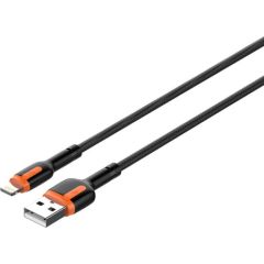 LDNIO LS531, USB - Lightning 1m Cable (Grey-Orange)
