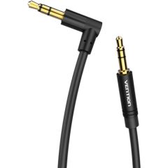 3.5mm Male to 90° Male Audio Cable 1m Vention BAKBF-T Black