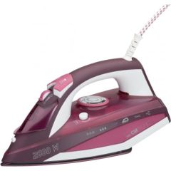 Clatronic DB 3705 Steam iron Ceramic soleplate 2600 W Rose