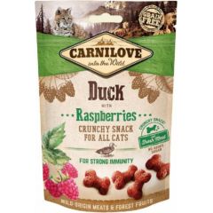 CARNILOVE Crunchy Snack Duck & Raspberries - Cat treat with duck and raspberries - 50 g Сухой корм для кошек