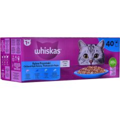 WHISKAS Fish Favourites in jelly - wet cat food - 40x85 g