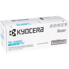 Kyocera TK-5380C (1T02Z0CNL0) Toner Cartridge, Cyan Lāzerprinteru izejmateriāli