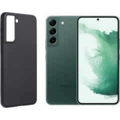 Fusion soft matte silikona aizsargapvalks Samsung S928B Galaxy S24 Ultra melns Neoriģinālie Maciņi