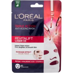 L'oreal Revitalift Laser / X3 Triple Action Tissue Mask 28g