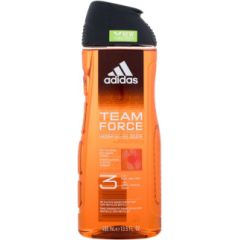 Adidas Team Force / Shower Gel 3-In-1 400ml New Cleaner Formula