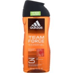 Adidas Team Force / Shower Gel 3-In-1 250ml New Cleaner Formula