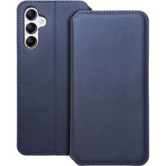 Fusion Dual Pocket Book grāmatveida maks Samsung A145 | A146 Galaxy A14 4G | 5G zils Neoriģinālie Maciņi