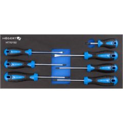 Skrūvgriežu komplekts Hogert HT7G152; 7 gab. Skrūvgrieži
