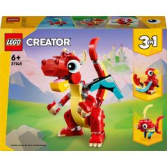 LEGO Creator Czerwony smok 3w1 (31145) Lego Creator