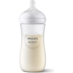 Philips Avent Natural Response barošanas pudelīte 330 ml, vidējas plūsmas knupītis, 3m+ - SCY906/01 Barošanas pudelītes