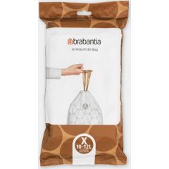 BRABANTIA atkritumu tvertņu maisiņi, 10-12 l, (X) (40 gab) - 138041 Atkritumu tvertnes