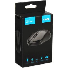 Ibox MOUSE I-BOX I010 ROOK, WIRED, BLACK