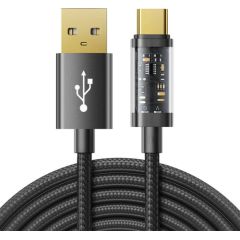 USB to USB-C cable Joyroom S-UC027A12 3A, 1.2m (black)