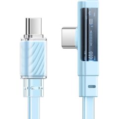 Cable USB-C to USB-C Mcdodo CA-3452 100W 90 Degree 1.2m (blue)