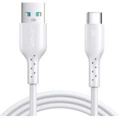 Cable Flash Charge USB to USB-C Joyroom SA26-AC36/ 100W / 1m (white)