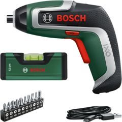 Akumulatora skrūvgriezis Bosch IXO 7; 3,6 V; 1x2,0 Ah akum. + piederumi