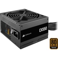 Corsair CX550 550W, PC power supply (black, 2x PCIe, 550 Watt)