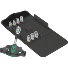 Wera Kraftform Kompakt 400 RA Set 2, with ratchet function, socket wrench (black/green, 1/4, 9 pieces, with ball lock) Jaunumi -Dārzam