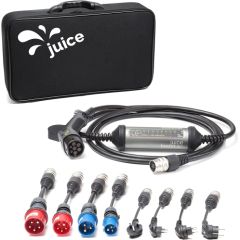 Juice Technology JUICE BOOSTER 2 Europe Traveler Set, Wallbox (anthracite/black, 1.4 - 22 kW, 3.1 meter cable)