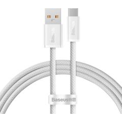 Cable USB to USB-C Baseus Dynamic Series, 100W, 1m (white)