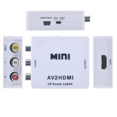 Mini analogais AV pārveidotājs uz digitālo HDMI