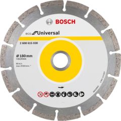 Dimanta griešanas disks Bosch 2608615030; 180 mm Dažādi diski