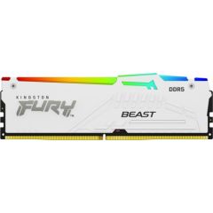Kingston DDR5 Fury Beast White RGB 16GB(1*16GB)/6000 CL40