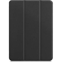 iLike Redmi Pad SE 11 Tri-Fold Eco-Leather Stand Case  Black