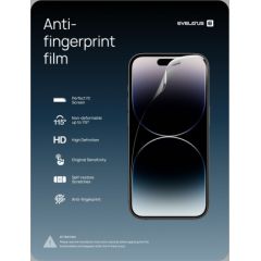 Evelatus Premium Strong Anti-fingerprint film hydrogel screen protector Universal Clear