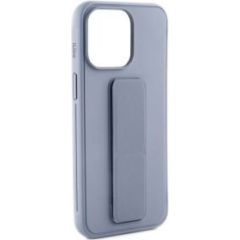 iLike iPhone 13 Silicone Case with stand Apple Purple