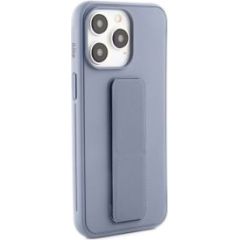 iLike iPhone 15 Pro Max Silicone Case with stand Apple Purple