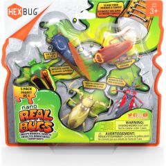 HEXBUG Interaktīvā rotaļlieta Nano reālistiskās vaboles, 5-paka