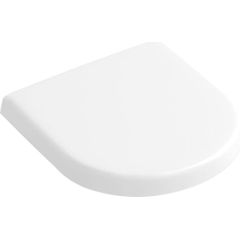 Villeroy & Boch poda sēdrinķis ar vāku Subway Compact, QR. balts Poda vāki