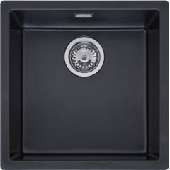 Reginox virtuves izlietne Texel 40 (L), viena bļoda, 450x450 mm, pure black