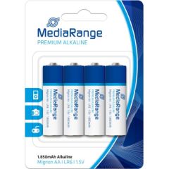 Media Tech BATTERY ALKALINE AA 1.5V/4PCS MRBAT104 MEDIARANGE Baterijas un akumulatori