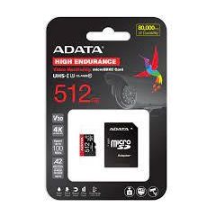 A-data MEMORY MICRO SDXC 512GB W/AD./AUSDX512GUI3V30SHA2-RA1 ADATA