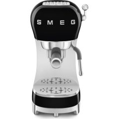 SMEG ECF02BLEU Espresso Manual Coffee Machine Black 50's Style