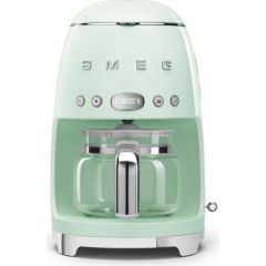 SMEG DCF02PGEU Drip Coffee Machine Pastel green 50's Style Aesthetic