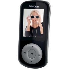Sencor SFP 5870 BS Bluetooth MP3/MP4 1.8 inch (8GB, FM radio, MicroSD) MP3 Atskaņotāji