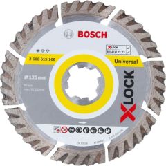 Dimanta griešanas disks Bosch 2608615247; 125 mm; 2 gab.