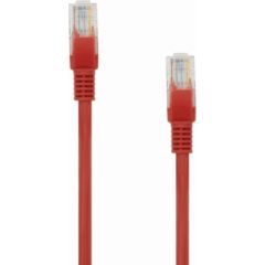 Sbox UTP-1R  CAT5E 1 M Red ATA, S-ATA, 6 контактный кабель