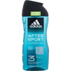 Adidas After Sport / Shower Gel 3-In-1 250ml New Cleaner Formula