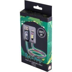 Lazerbuilt Rick & Morty Shock Kabelis  USB / USB-C / 10W