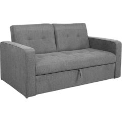 Sofa bed JORGE 2-seater, grey