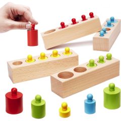 RoGer Montessori Деревянный Цилиндр