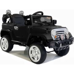 Lean Cars Electric Ride On Car - Jeep JJ245 Black